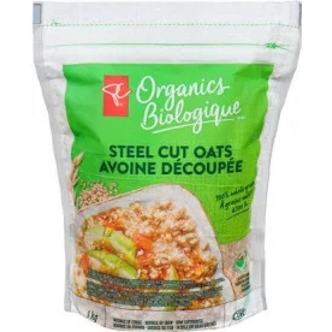 PC Organics Steel Cut Oats (1 kg)