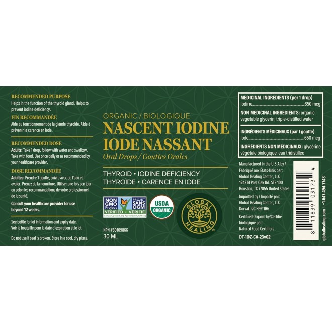 Organic Nascent Iodine