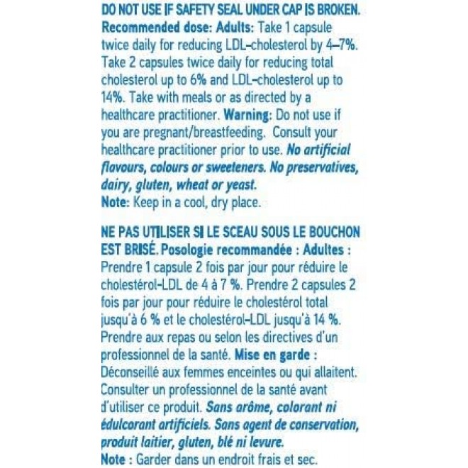 Swiss Natural ChoLessterol with Vegapure